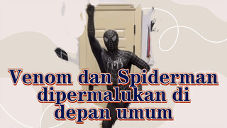 Venom dan Spiderman dipermalukan di depan umum