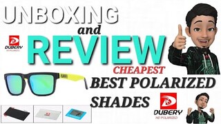 DUBERY POLARIZED SUNGLASSES | PRODUCT REVIEW OF THE CHEAPEST BEST POLARIZED SHADES | UNBOXING