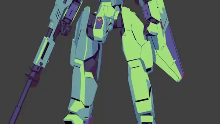 Rudis Gundam YF-91 biến hình kiểu Macross Mobile SuitGundam FANART