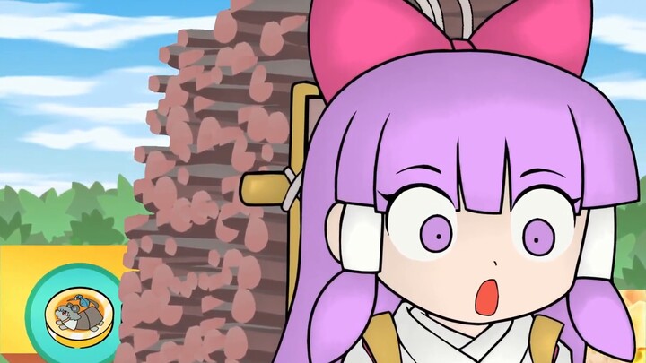 【Touhou Handwriting Animation】Hakurei Three Witches (11) ~ Lost Items
