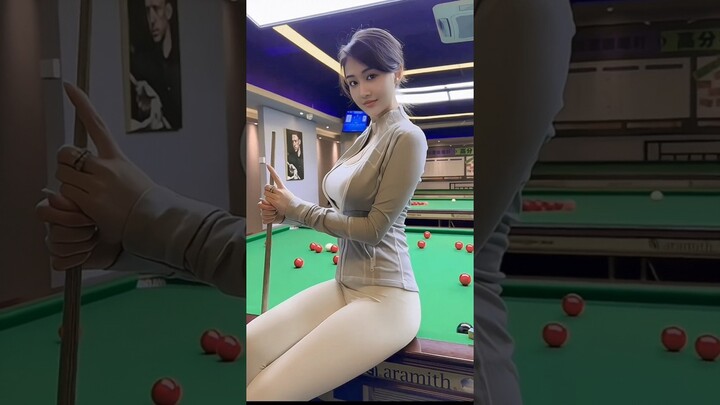 billiards beautiful girl❤️ #shorts