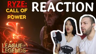 Call of Power | Ryze Cinematic - League of Legends REACTION