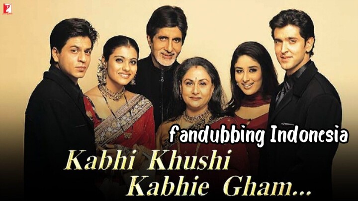 fandub indo Bollywood Kabhi Khushi Kabhie gham (pertemuan Rohan dan puja)