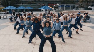 KATSEYE x GAP 'Lebih Baik dengan Denim' | Cover Tari, San Francisco_[TARI DI DEPAN UMUM]
