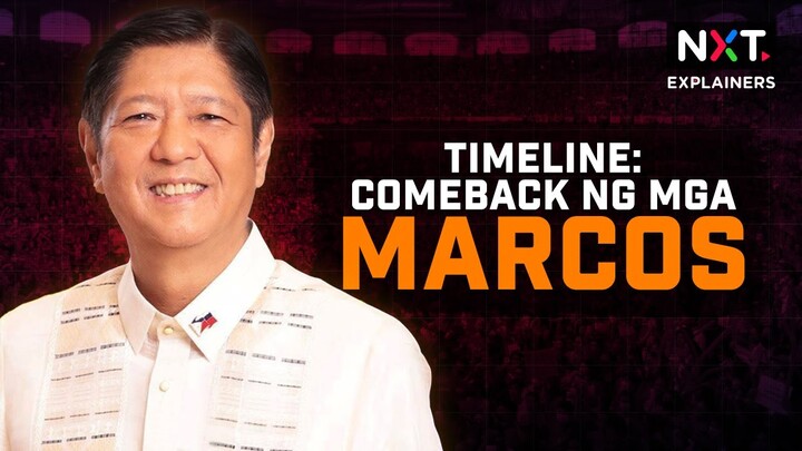 TIMELINE: Pagbabalik ng mga Marcos sa Malacañang | NXT
