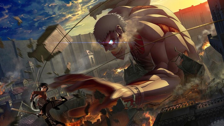 [ Attack on Titan / Link to / Burn ] The ultra-high-energy link of three-dimensional maneuvers blows me up! ! !