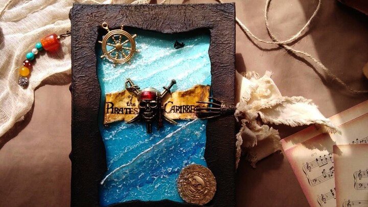 [Mushroom with corn kernels] Collect a piece of Caribbean "Captain.J" theme book