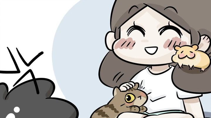 Kehidupan Sehari-hari Pasangan｜Memelihara Hamster (Bagian 2)