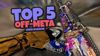 TOP 5 SENJATA YANG GAK PERNAH META TAPI TERNYATA ENAK BANGET!!