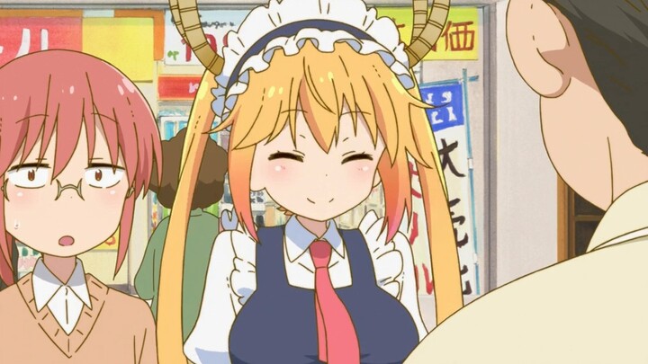 Dragon Maid: When it comes to a dragon’s social skills, Xiao Lin was surprised when he saw it (bette