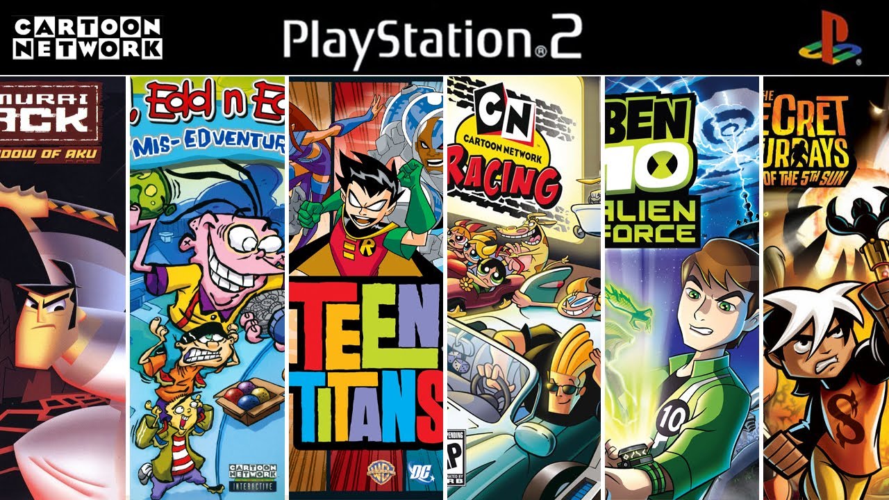 Cartoon Network Games for PS2 - Bilibili