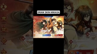 draw skin Mikasa ?