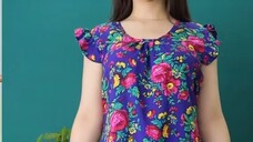 معرفی پیراهن نخی زنانه کوتاه و سبک فروشگاه اسمارتیز