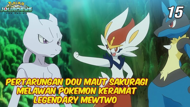 PERTARUNGAN EPIC MELAWAN LEGENDARY MEWTWO - Cerita Pokemon Journeys 15