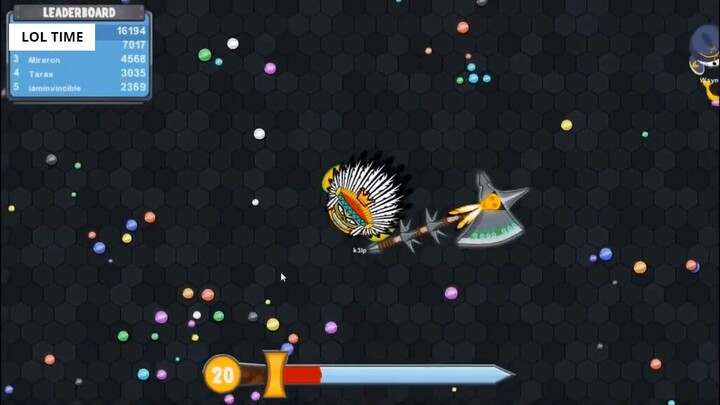 Evowars.io - Speedrun to level 27! [WR] 57k Score in 21_48! 7