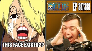 FUNNIEST PLOT TWIST IN ANIME! - One Piece Episode 387 and 388 - Rich Reaction