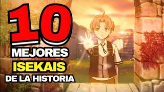 Los 10 Mejores ANIMES ISEKAI de la HISTORIA