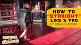 HOW TO THROW A PERFECT STRAIGHT | Coach Badong