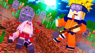 NARUTO DESENTERROU O TÚMULO DA SAKURA NO MINECRAFT