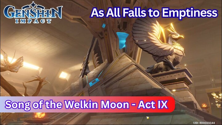 Archon Quest: Song of the Welkin Moon - Act IX As All Falls to Emptiness | Genshin Impact Story