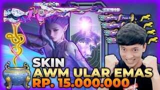 NEKAT TOP UP SENILAI 21 JUTA GACHA SKIN ULTIMATE AWM SERPENGLEAM !! WOW KEREN BANGET!! - PUBG MOBILE