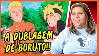 A DUBLAGEM DE BORUTO! - Com Úrsula Bezerra