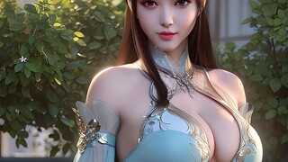 [AI Beauty Picture] Brother Xiao Yan, stop playing with snakes, this little girl is the best