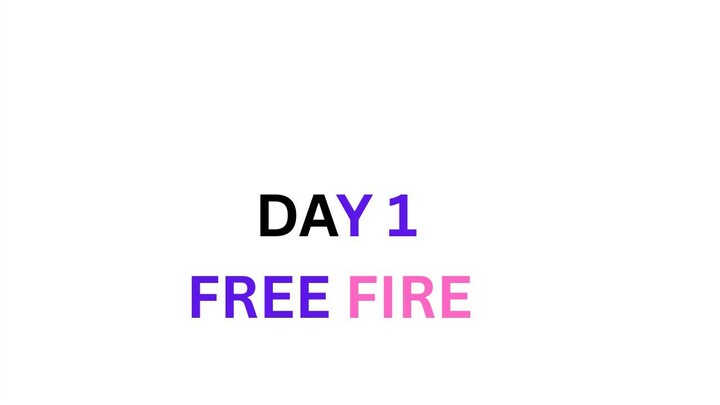 first day in free fire: noob to pro journey?