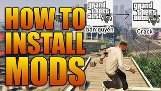 Hướng dẫn crack gta 5 từ bản quyền và mod cơ bản.