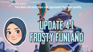Update PUBG MOBILE 4.1 Frosty Funland. Kalian bisa cek langsung di versi BETAnya sekarang loh❄️🥰