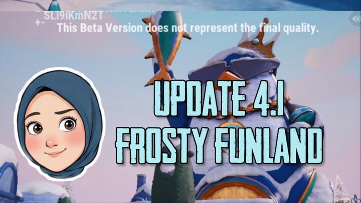 Update PUBG MOBILE 4.1 Frosty Funland. Kalian bisa cek langsung di versi BETAnya sekarang loh❄️🥰