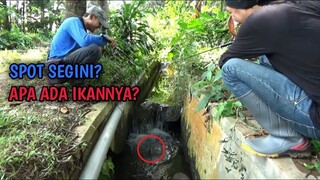 Nemu Spot Mancing di Selokan Kecil - Ikannya Pinter Ngumpet