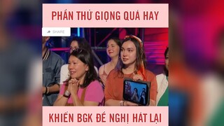 phần thử giọng quá hay khiến BGK đề nghị hát lại p1 #usuk