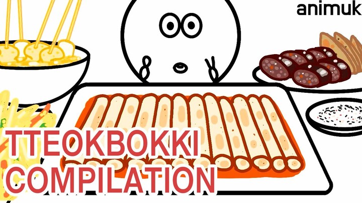 Let’s taste tteokbokki in all sorts of flavors! [Healing and Stress-Relieving Food Animation]