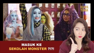 MASUK KE SEKOLAH MONSTER ?!?! | Alur Cerita Film oleh Klara Tania