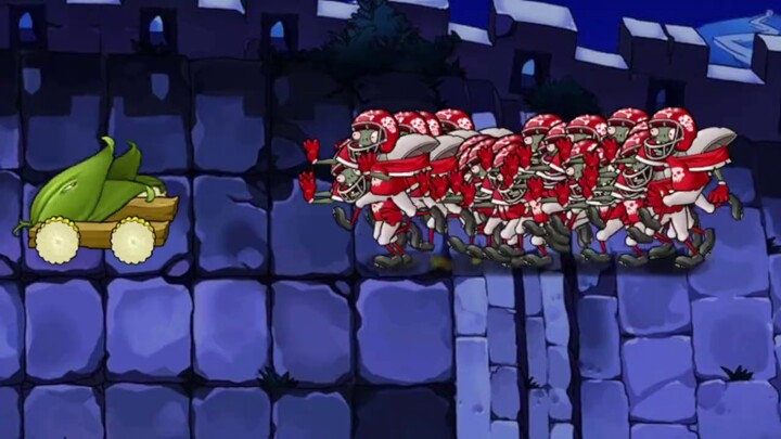 Plants vs. Zombies: How powerful will the corn cannon be if all its skills are unlocked? !