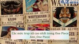 Top 10 nhân vật có mức truy nã cao nhất trong One Piece hiện tại