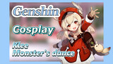 [Genshin,  Cosplay] Klee,  Monster's dance