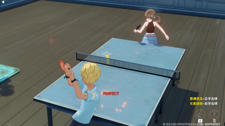 I woke up too early—now I’m playing ping-pong in Genshin Impact!
