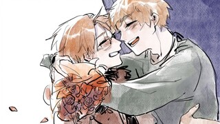 [MAD]Animasi original <Hetalia: Axis Powers>|Inggris&Amerika