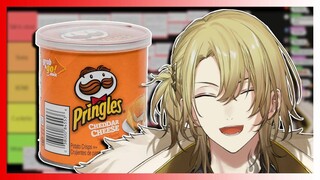 Luca Wants his Cheddar Cheese Pringles Sponsorship [Nijisanji EN Vtuber Clip]