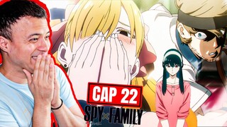 🕵️ ¡BESTO PAREJA! ¿YOR EN PELIGRO? | SPY X FAMILY 22 | REACCIÓN