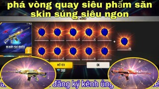 Garena free fire| đầu tư 3000 kim cương săn bóng đỏ và skin m4a1 kim sư điểu@soái lang thang vlogs