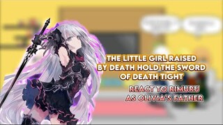 Shinigami ni Sodaterareta react to Rimuru as Olivia’s father [AU] |Gacha react| ship: Rimu x Testa