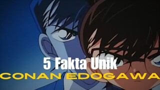 5 Fakta Unik , Tokoh Paling Ikonik dari anime Detective Conan