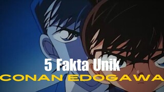 5 Fakta Unik , Tokoh Paling Ikonik dari anime Detective Conan