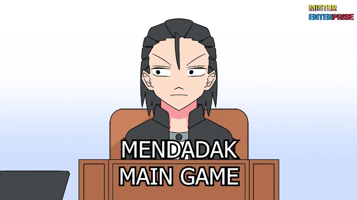Animasi Mister Enterprise Mendadak Main Game
