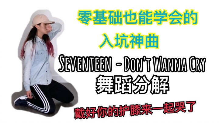 零基础也能学会的 Seventeen - Don‘t Wanna Cry舞蹈分解