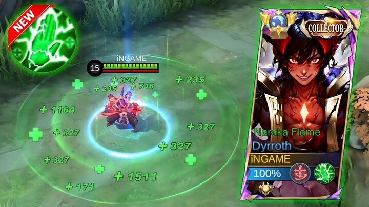 NEW DYRROTH UNLI HEALL TRICK!! (New Meta)