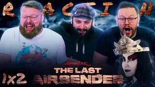 Avatar The Last Airbender (NETFLIX) 1x2 REACTION!! "Warriors"